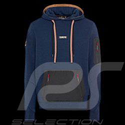 Sweatshirt Porsche à capuche Hoodie Roughroads Collection Bleu indigo WAP160PRRD - homme