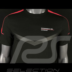 Duo Porsche Jacke Motorsport Windbreake + Porsche T-shirt Motorsport 4 Schwarz WAP123NFMS / 701210880-001 - Herren