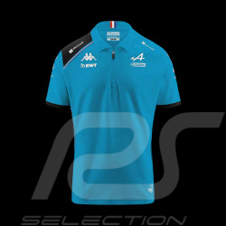 Polo Alpine F1 Team Ocon Gasly 2023 Kappa Bleu / Noir 361C2RW-A0C - Enfant
