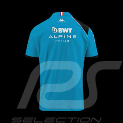 Alpine Polo F1 Team Ocon Gasly 2023 Kappa Blau / Schwarz 361C2RW-A0C - Kinder