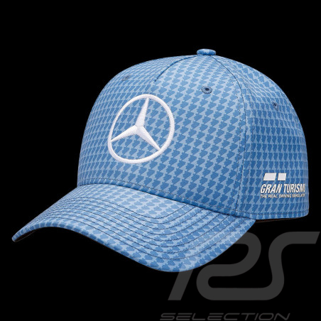 Casquette Mercedes AMG F1 Lewis Hamilton Bleu 701223402-007 - Mixte