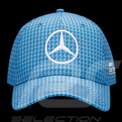 Casquette Mercedes AMG F1 Lewis Hamilton Bleu 701223402-007 - Mixte