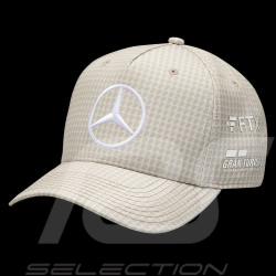 Casquette Mercedes AMG F1 Lewis Hamilton Beige Natural 701223402-009 - Mixte
