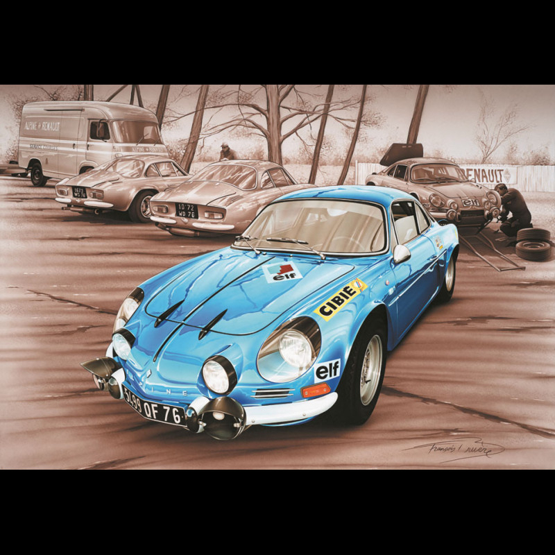 MONDO MOTORS, ALPINE BERLINETTE 1/43e + ALPINE RENAULT A 110, 1/43e EUR