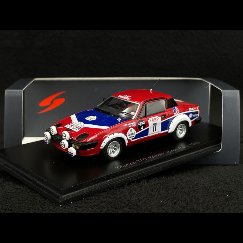 Autocollant Décal Triumph TR7 V8 - Vainqueur 24 Heures D'Ypres 1978 - T.Pond - Neuf