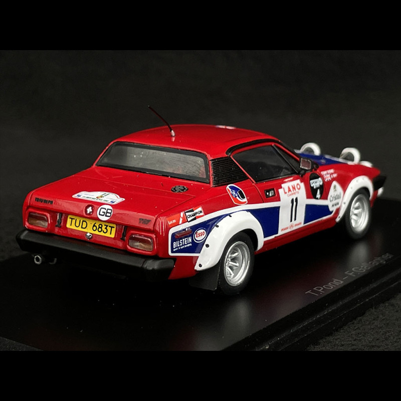 SPARK MODEL S7064 TRIUMPH TR7 N.11 WINNER YPRES 24 H RALLY 1980 T.POND
