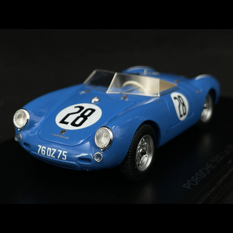 Spark 1/43 Porsche 550 N°49 – 24H Le Mans 1955 – Zora Duntov – Résine – Prévente