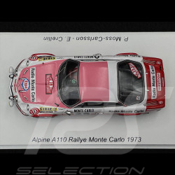 Alpine A110 1800 n° 29 Rallye Monte Carlo 1973 1/43 Spark S6113