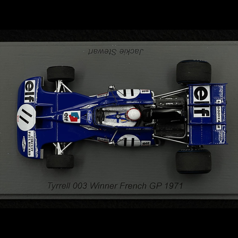 SPARK 1/43 - Tyrrell 003 - French Gp 1971 (P. Depailler) S7219 EUR 84,95 - FR