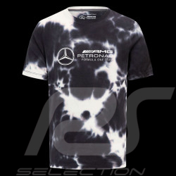 T-shirt Mercedes AMG F1 Team Hamilton Russell Tie Dye Grau 701222334_001 - Herren