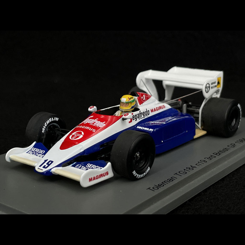 Sale a subasta el Toleman F1 de Ayrton Senna