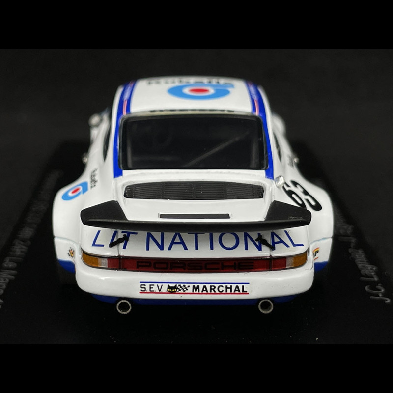 Miniature Spark 1/43 – Porsche 911 RS 3.0 N°77 Le Mans 1975 (T. Sabine)