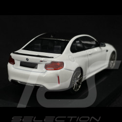 BMW M2 CS 2020 Type F87 Blanc / Jantes Or 1/43 Minichamps 410021020