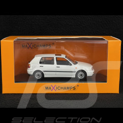 VW Golf III 1997 5 portes Blanc 1/43 Minichamps 940055500