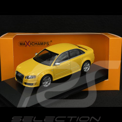 Audi RS4 2004 Jaune 1/43 Minichamps 940014600