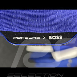 Porsche x BOSS T-shirt Stretch Baumwolle Dégradé-Print Blau BOSS 50486234_433 - Herren