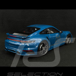 Porsche 911 Turbo S Coupe Sport Design Typ 992 2021 Anniversary Edition Osloblau 1/18 Minichamps 113069073