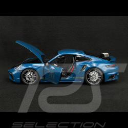 Porsche 911 Turbo S Coupe Sport Design Typ 992 2021 Anniversary Edition Osloblau 1/18 Minichamps 113069073