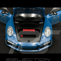 Porsche 911 Turbo S Coupe Sport Design Typ 992 2021 Anniversary Edition Osloblau 1/18 Minichamps 113069073