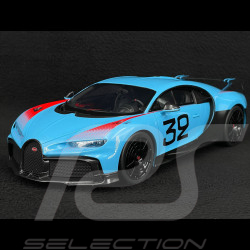 Bugatti Chiron Pur Sport Grand Prix n° 32 2022 Light Blue 1/18 Top Speed TS0399