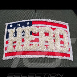 Cap Hero American Flag Khaki Green Hero Seven - E23904