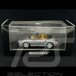 Porsche 911 typ 996 Turbo Cabriolet 2003 grau 1/43 Minichamps 400062731