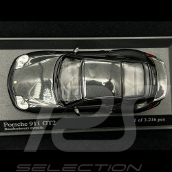 Porsche 911 Type 996 GT2 2000 Metallic Black 1/43 Minichamps 430060124