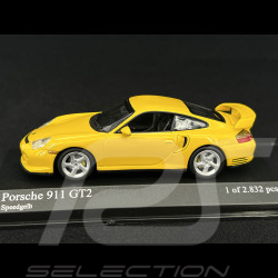 Porsche 911 GT2 Type 996 2001 Speedgelb 1/43 Minichamps 430060121