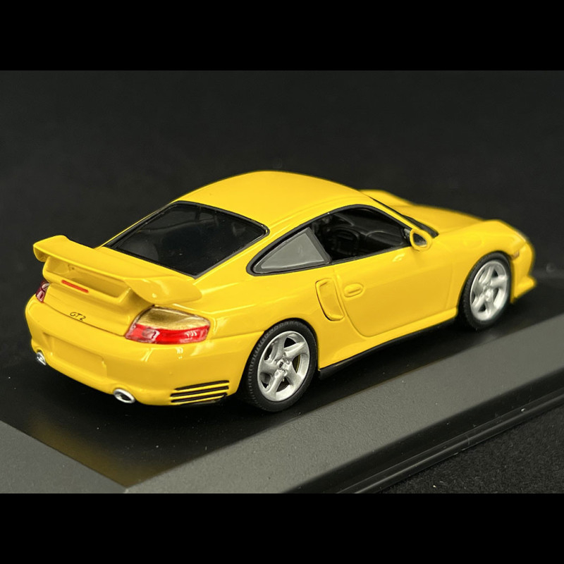 Porsche 911 GT2 Type 996 2001 Speed Yellow 1/43 Minichamps 430060121
