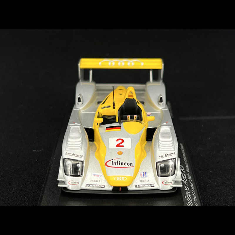 Audi R8 n° 2 Infineon Vainqueur ALMS Petit Le Mans 2002 1/43