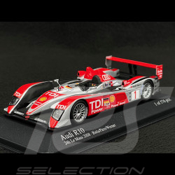 Audi R10 TDI 6ème 24h Le Mans 2008 N°1 1/43 Minichamps 400089801