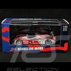 Audi R10 TDI 4. 24h Le Mans 2008 N°3 1/43 Minichamps 400089803