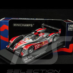 Audi R10 TDI 4. 24h Le Mans 2008 N°3 1/43 Minichamps 400089803