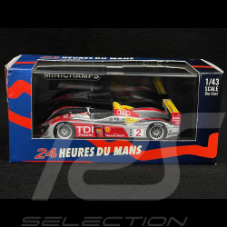 Audi R10 TDI Vainqueur 24h Le Mans 2008 N°2 1/43 Minichamps 400089802