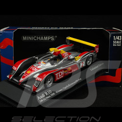 Audi R10 TDI Winner 24h Le Mans 2008 N°2 1/43 Minichamps 400089802