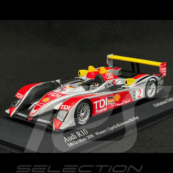 Audi R10 TDI Sieger 24h Le Mans 2008 N°2 1/43 Minichamps 400089802