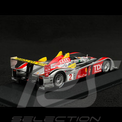 Audi R10 TDI Vainqueur 24h Le Mans 2008 N°2 1/43 Minichamps 400089802