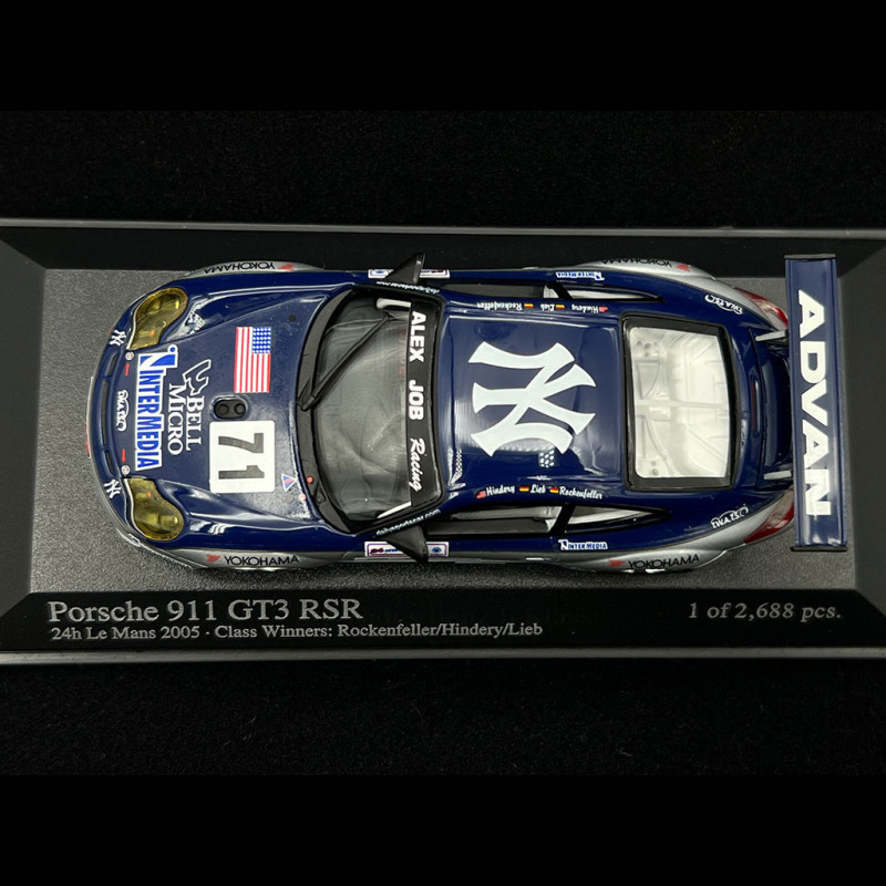 Porsche 911 type 996 GT3 RSR winner Le Mans 2005 n° 71 Alex Job 1
