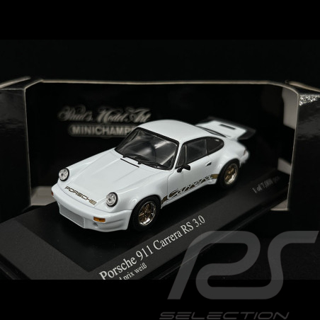 Porsche 911 Carrera RS 3.0 1974 blanc Grand Prix 1/43 Minichamps 400063120