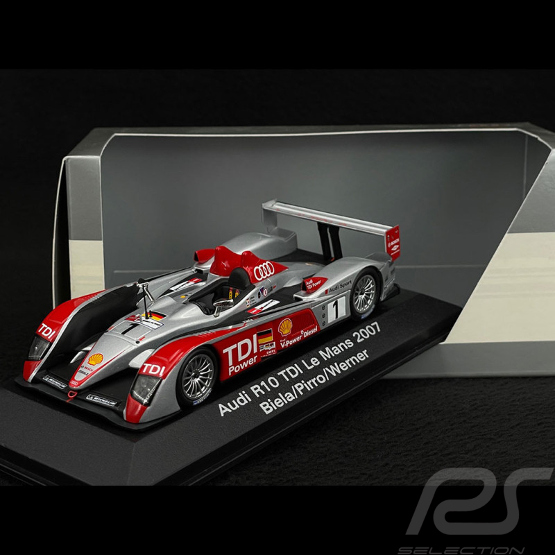 Audi R10 TDI Sieger 24h Le Mans 2007 N°1 1/43 Audi 502.07.002.13