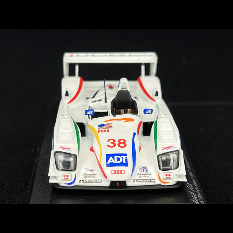 Audi R8 n° 38 2nd ALMS Petit Le Mans 2002 1/43 Minichamps 400021338