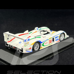 Audi R8 2ème ALMS Petit Le Mans 2002 N°38 1/43 Minichamps 400021338