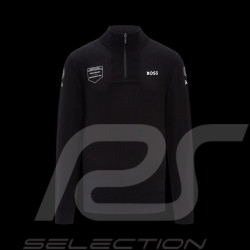 Pull Porsche Motorsport BOSS Tag Heuer en Maille demi-zip Noir WAP121PMSR - mixte