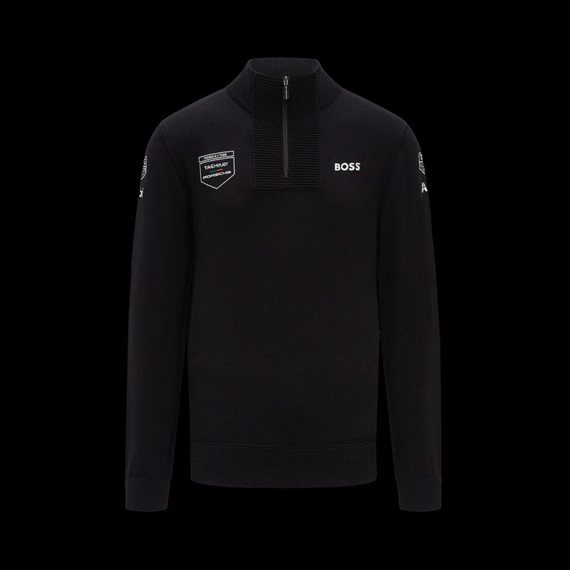 Hugo boss quarter online zip sweatshirt