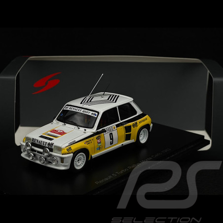 Renault 5 Turbo n° 9 7th Rallye Monte Carlo 1983 1/43 Spark S6025