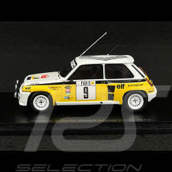 Renault 5 Turbo n° 9 7. Rallye Monte Carlo 1983 1/43 Spark S6025