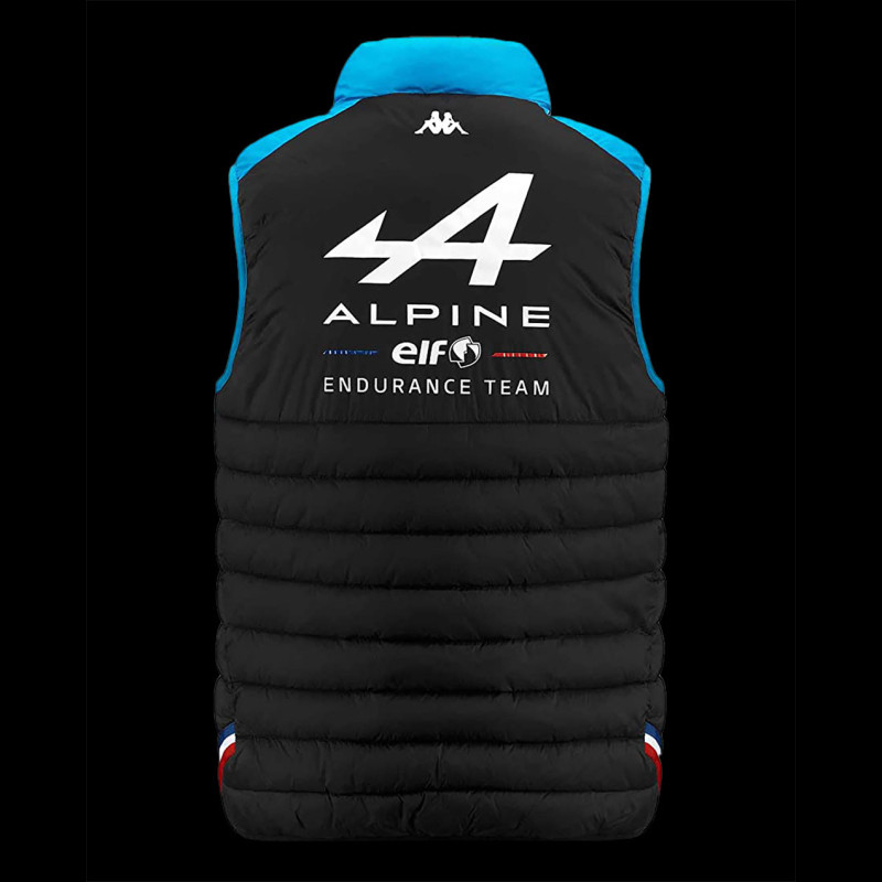 Alpine Jacke Endurance Team Kappa ärmellose Steppjacke Schwarz / Blau  331K68W - herren | Jacken