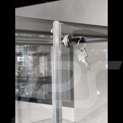 Transparent dustproof sealing strip for showcase doors