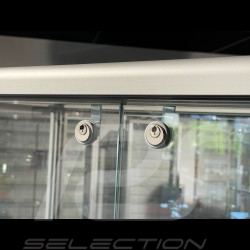 Große Freistehender Glas-/Aluminium-Vitrine Spezielle 1/18 1/12 Porsche-Modelle