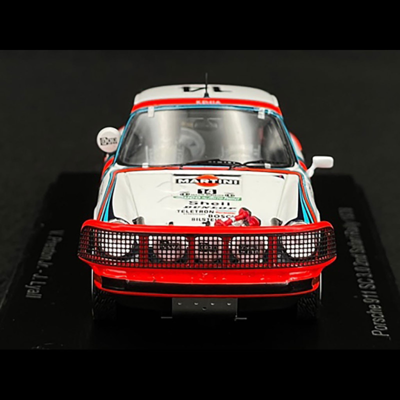 1/43 Porsche 911 SC 3.0 #5 Safari Rally 1978 Waldegaard Spark S4018